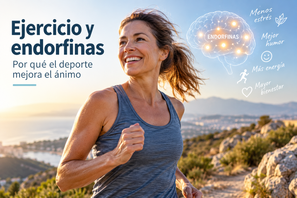 Ejercicio y endorfinas: por qué el deporte mejora el ánimo