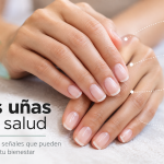 Las uñas y la salud con señales relacionadas con el estado general