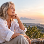 Mujer durante la etapa del climaterio y la menopausia
