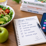 Consejos para seguir Weight Watchers con planificación de comidas y control de porciones
