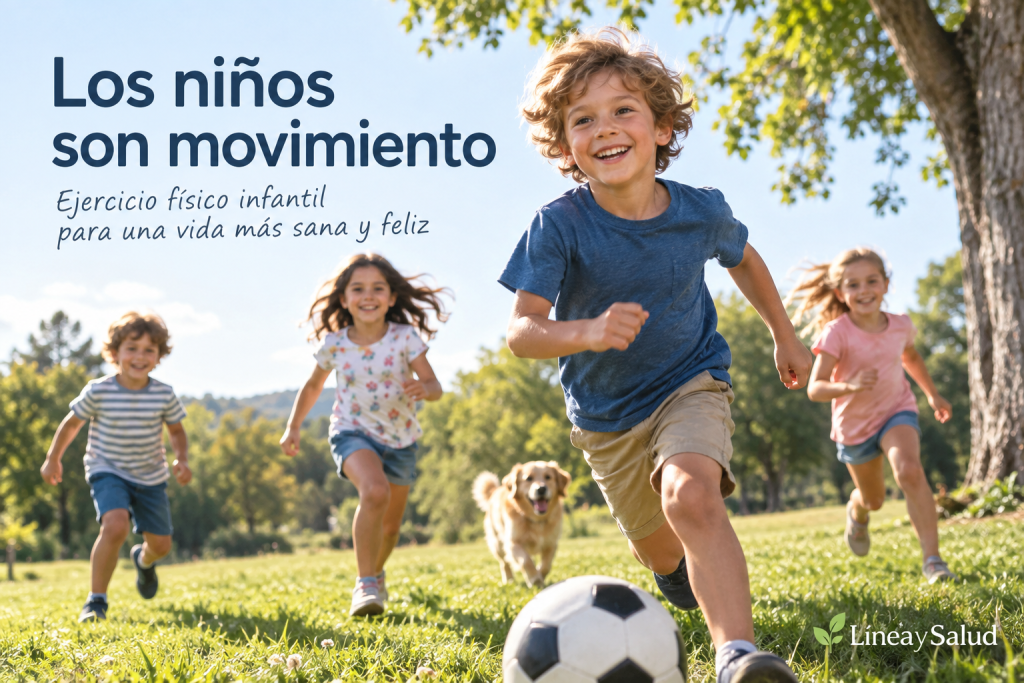 Ejercicio físico infantil: por qué los niños necesitan moverse