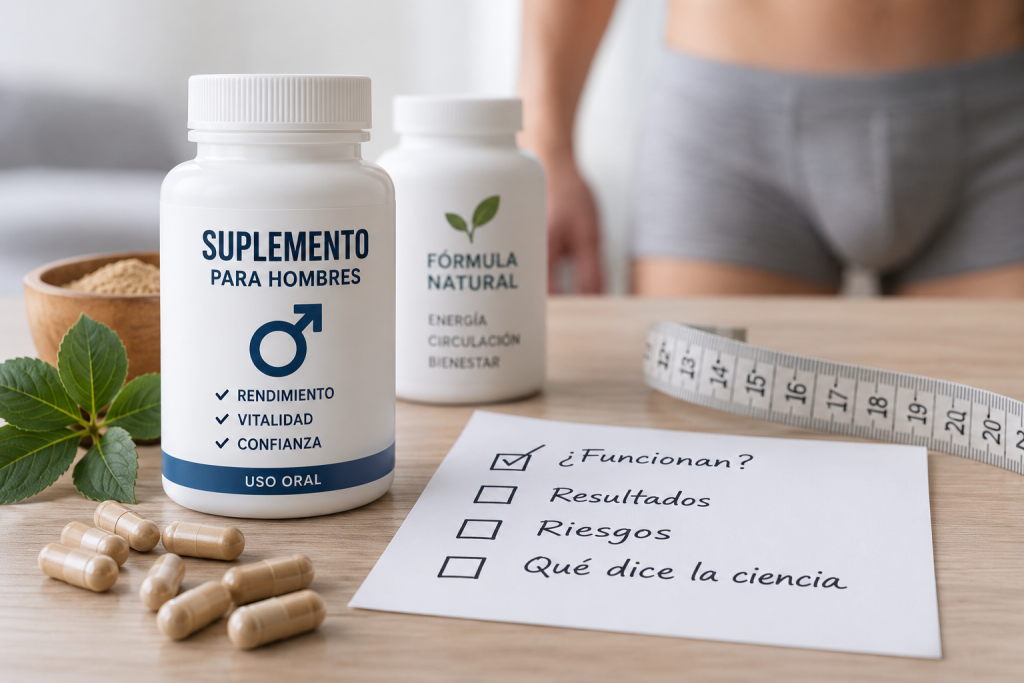 Pastillas para alargar el pene: ¿funcionan realmente?