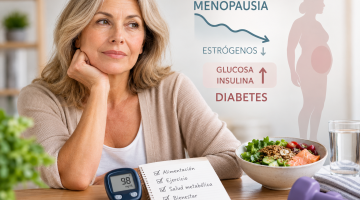 Diabetes y menopausia: cambios en la glucosa y la insulina