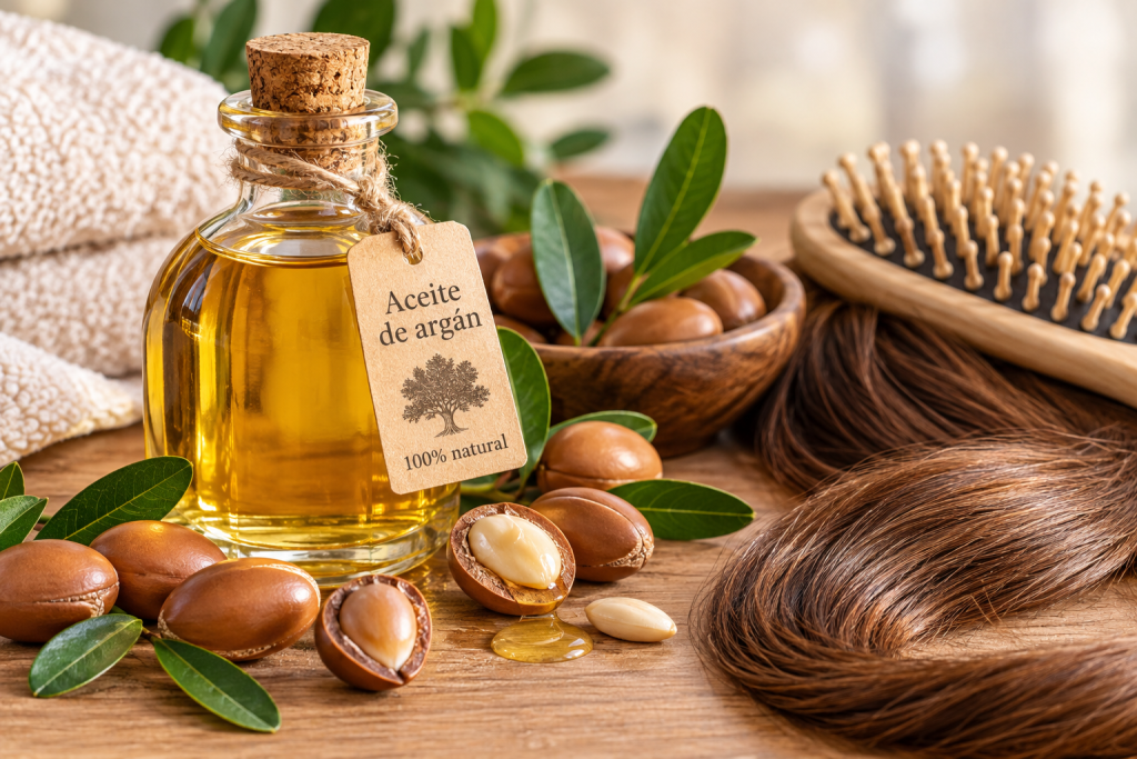 Aceite de argán para el cabello: cómo usarlo y qué puede hacer realmente