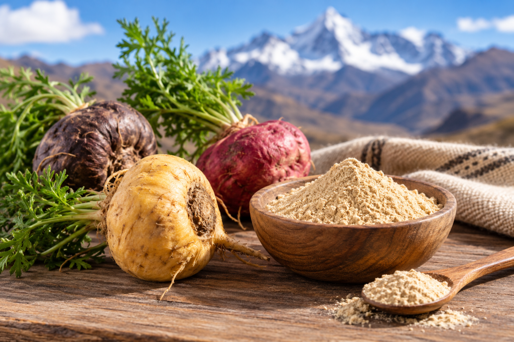 Maca andina o maca del Perú: propiedades, beneficios y para qué sirve