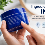 Ingredientes INCI en la etiqueta de un cosmético