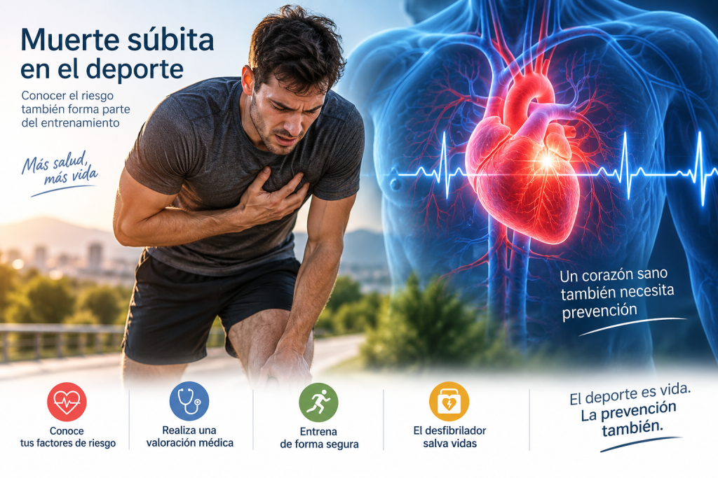 Muerte súbita en el deporte: causas, señales de alarma y prevención