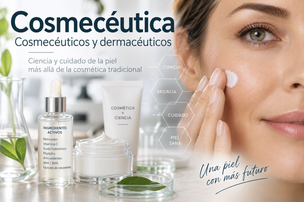 Cosmecéutica: qué son los cosmecéuticos y dermacéuticos