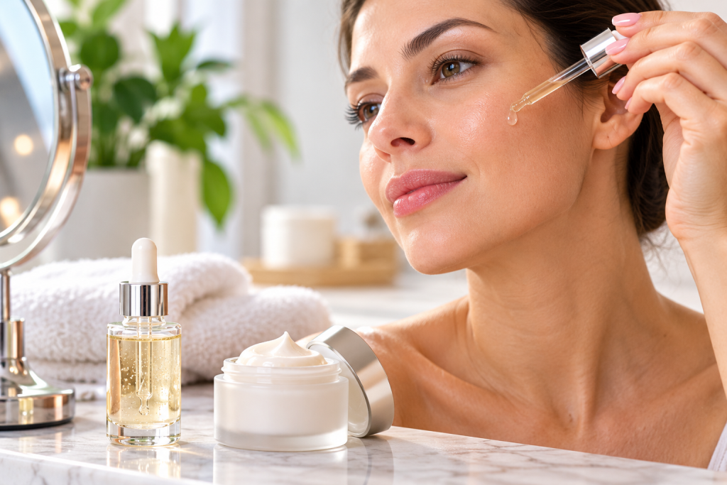 Sérum facial: qué es, para qué sirve y qué diferencia hay con una crema