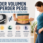 Comparación corporal que muestra cómo una persona puede perder volumen y reducir cintura sin que el peso cambie mucho en la báscula.