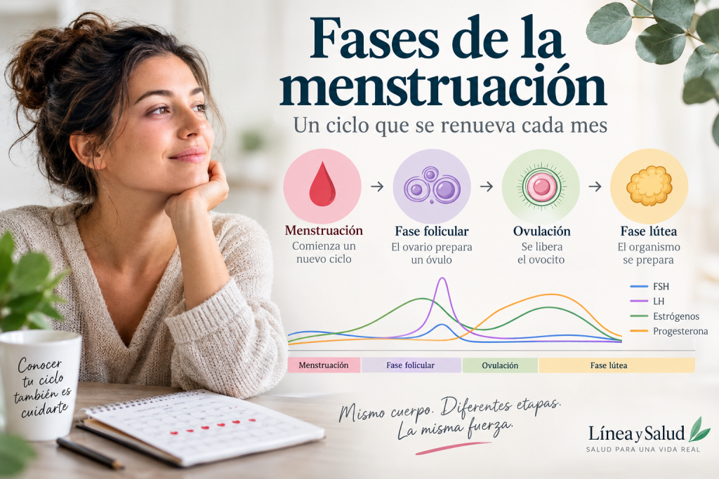Fases de la menstruación: qué ocurre durante el ciclo menstrual
