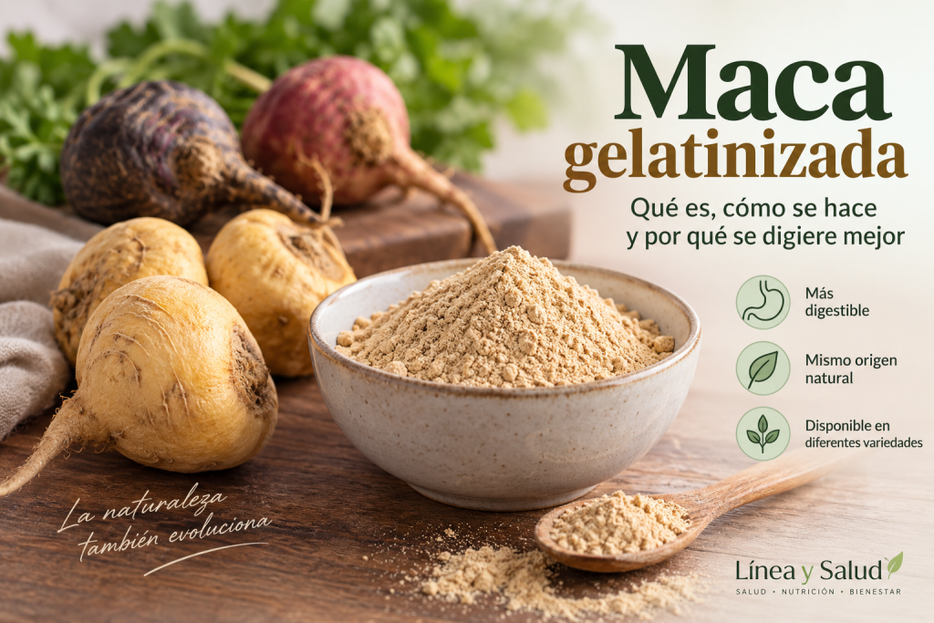 Maca gelatinizada: qué es, cómo se hace y por qué se digiere mejor