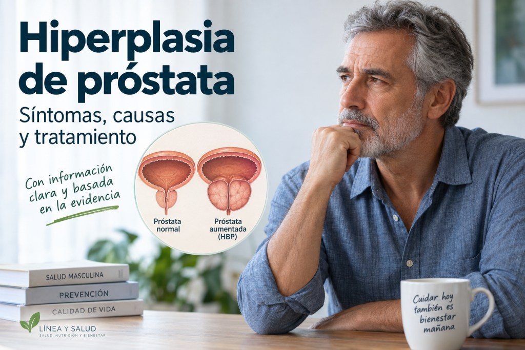 Hiperplasia de próstata: síntomas, causas y tratamiento