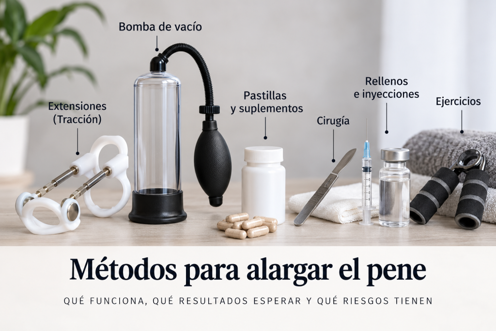 Métodos para alargar el pene: cuáles funcionan y qué riesgos tienen