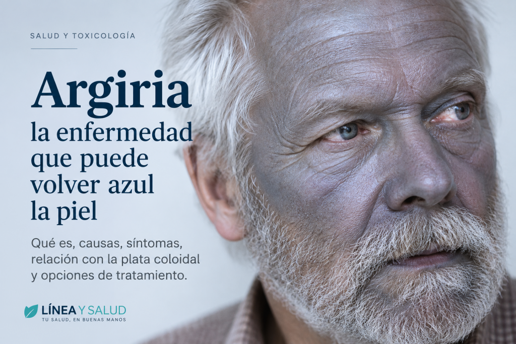 Argiria: qué es la enfermedad que vuelve azulada la piel