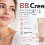 BB Cream aplicada en el rostro para hidratar, unificar el tono y aportar una cobertura ligera con acabado natural