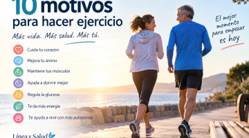 10 motivos para hacer ejercicio y empezar a moverte