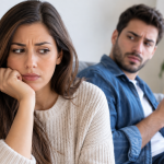Pareja distanciada por celos, inseguridad y desconfianza en la relación