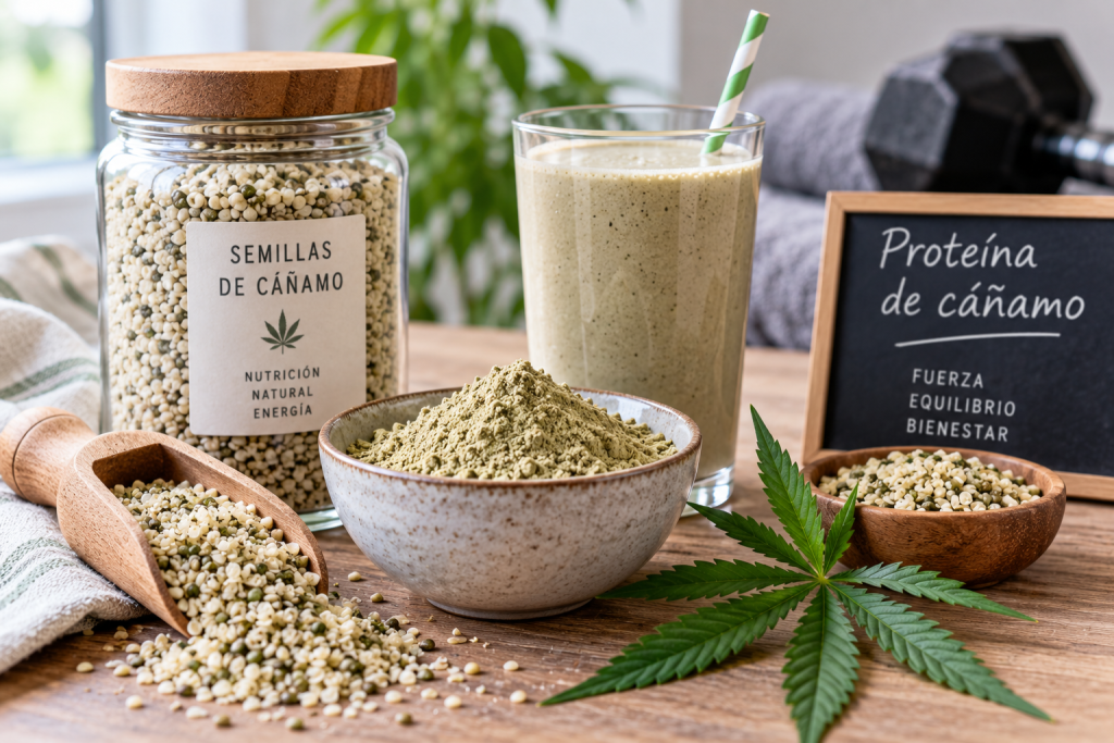 Proteína de cáñamo: propiedades, beneficios y cómo tomarla