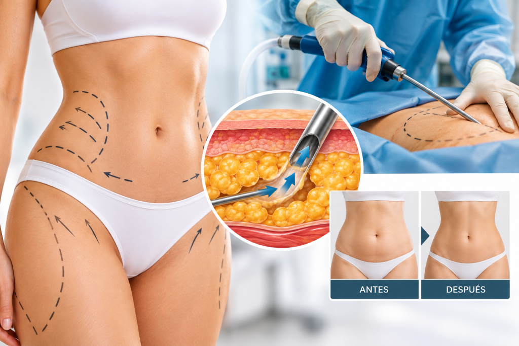 Liposucción o lipoaspiración: qué es, cómo se hace, riesgos y recuperación