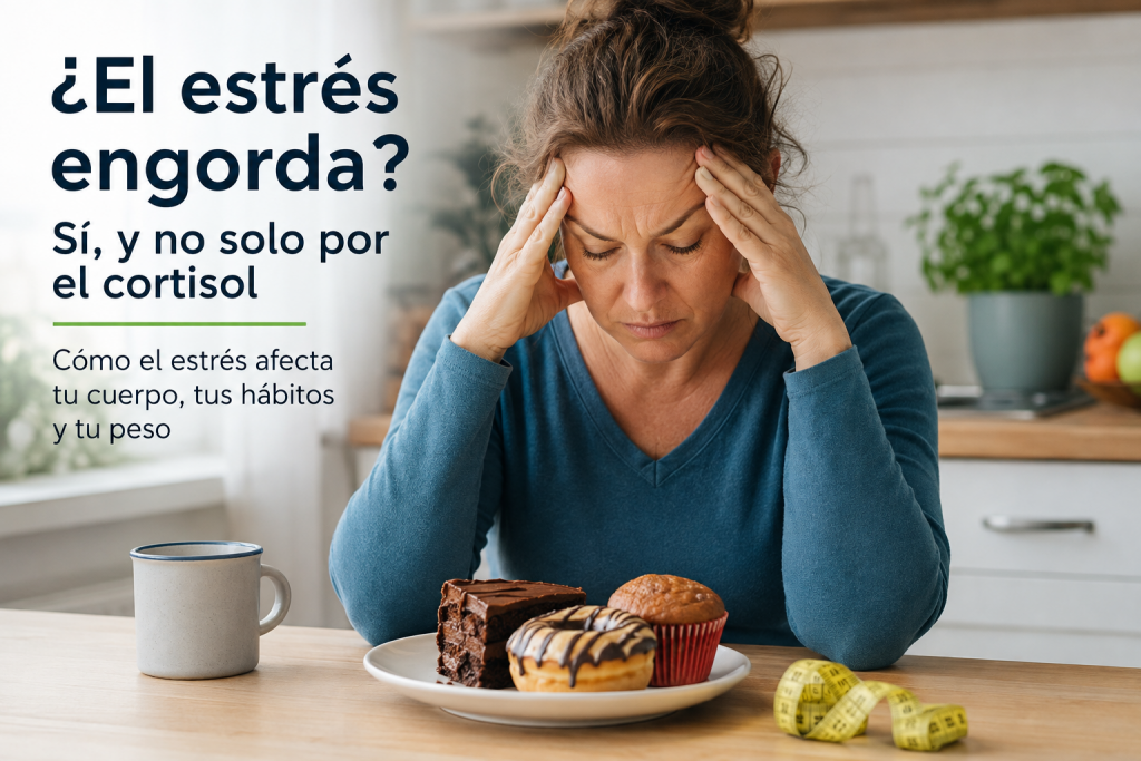 ¿El estrés engorda? Sí, y no solo por el cortisol
