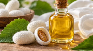 Aceite de crisálida de gusano de seda: propiedades y beneficios para la piel