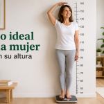 Peso ideal de la mujer según su altura