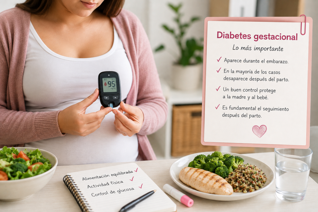 Diabetes gestacional: qué es, por qué aparece y qué ocurre después del parto
