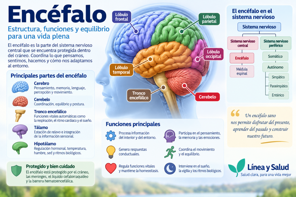 Encéfalo: qué es, partes y funciones principales
