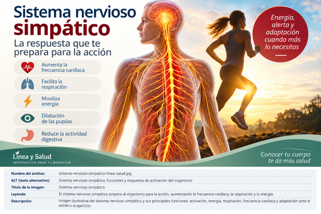 Sistema nervioso simpático: qué es, funciones y cómo actúa