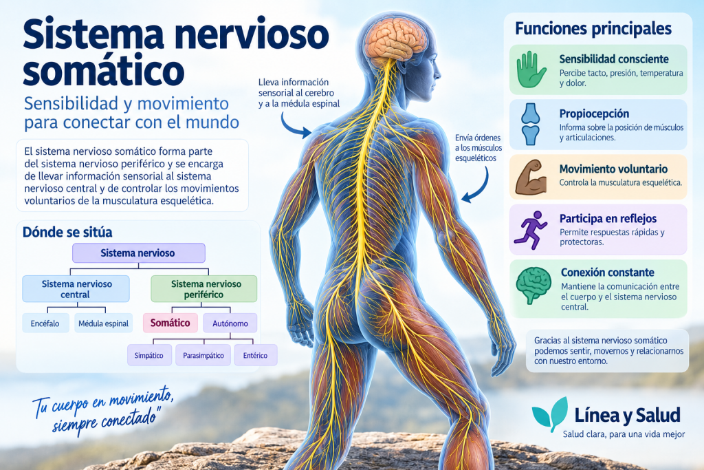 Sistema nervioso somático: qué es, funciones y cómo actúa