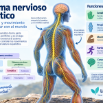 Sistema nervioso somático y su función en la sensibilidad, el movimiento voluntario y los reflejos
